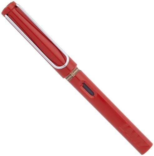 Lamy Safari Pluma Estilográfica, Rojo (l16f).