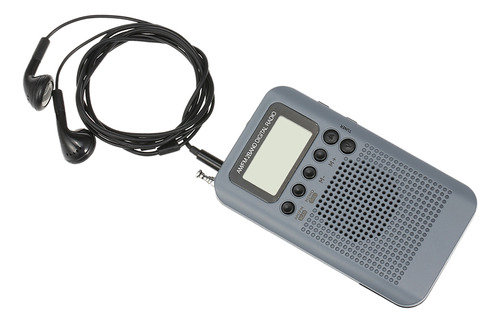 Set De Radio Pocket Lcd En Pulgadas Con Radio Estéreo Hrd-10