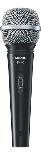 Microfono Shure Sv100 Original Dinamico / Cable Profesional 