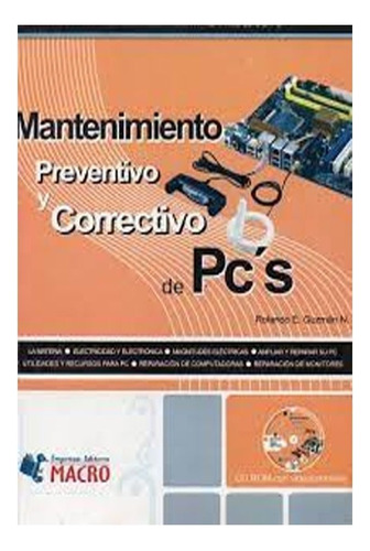 Libro Fisico Mantenimiento Preventivo Y Correctivo De Pcs