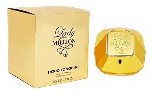 Paco Rabanne Lady Million Eau De Parfum 80 Ml Para Mujer