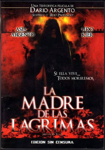 La Madre De Las Lágrimas - Dvd Original Y Nuevo