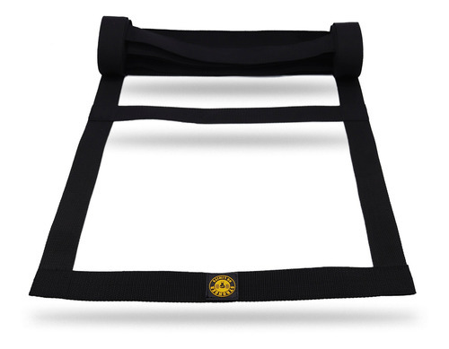 Cinta de entrenamiento suspendida Trx, escalera y cuerda para saltar, color amarillo