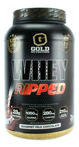 Proteina Gold Nutrition Whey Ripped Con Quemador Grasas 2 Lb