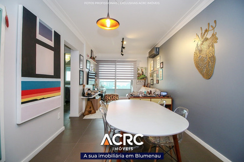 Acrc Imóveis - Apartamento Mobiliado Com Isolamento Acústico Para Venda No Bairro Victor Konder - Ap04134 - 69025730