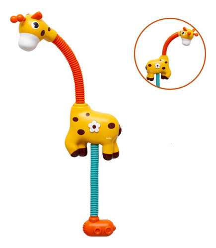 Buba ducha portátil para niños con forma de jirafa para niños y niñas