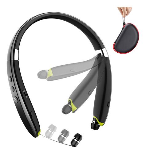 Auriculares Bluetooth, Auriculares Inalámbricos Plegab...