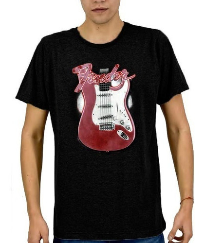Remera Manga Corta U Fender Guitar | Moha (1122246)