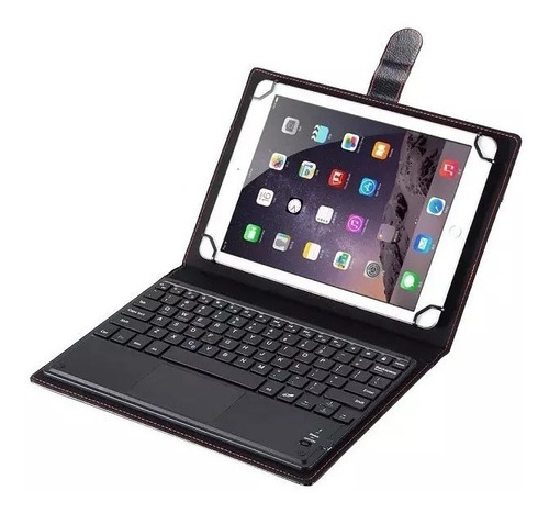 Imagen 3 de 9 de Funda Con Teclado Español + Touchpad Para iPad Mini 4/5/6