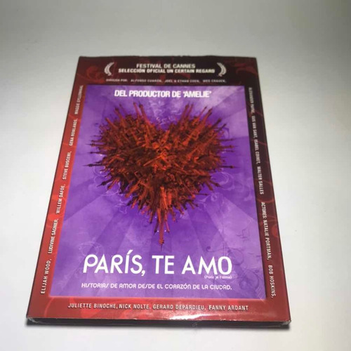 Dvd Paris Te Amo
