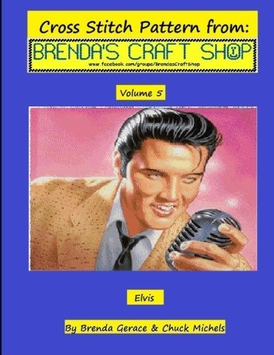 Elvis Cross Stitch Pattern From Brenda's Craft Shop