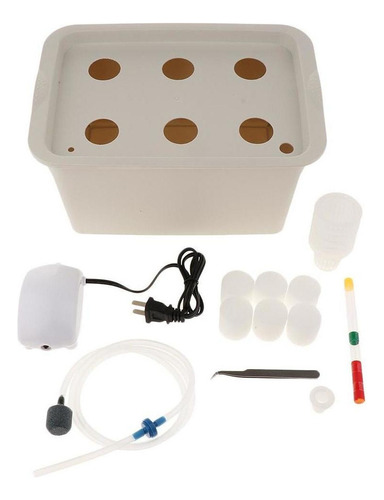 Cajas De Cultivo Hydroponic System, Color Gris