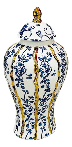 Jarrón De Cerámica, Tarro De Jengibre De , 28cmx28cmx60cm