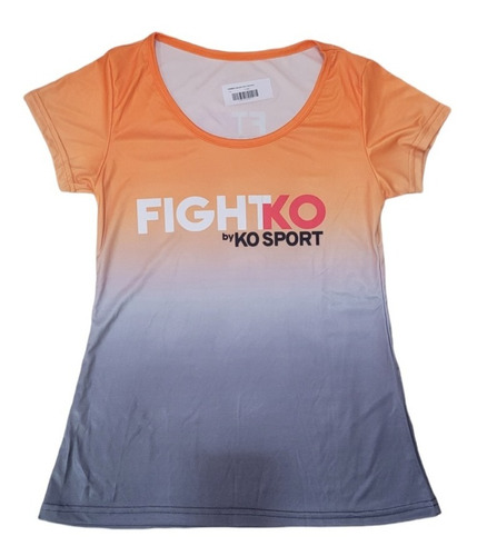 Remera Camiseta Deportiva Ko Sport Mujer Gimnasio Running