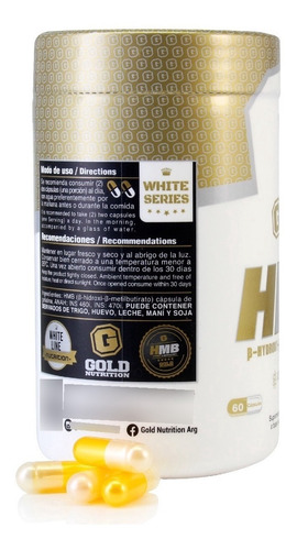 Imagen 4 de 8 de Hmb 60 Caps Gold Nutrition Hydroxy Metilbutirato