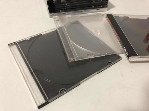 Cajas Para Cd O Dvd Plásticas (Usado)