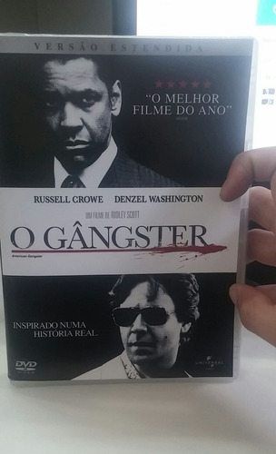 O Gangster Russell Crowe -denzel -versão Estendida -dvd 