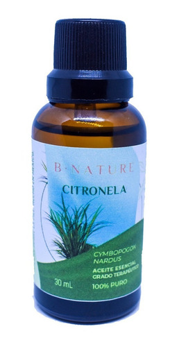Aceite Esencial De Citronela Puro100% Natural 100 Ml