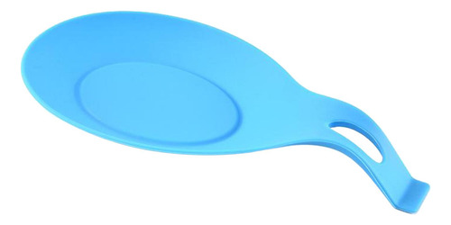 5 Soporte De Silicona Para Utensilios De Cocina Azul