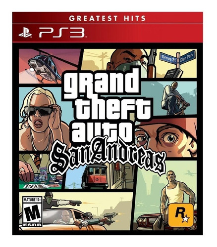 Grand Theft Auto San Andreas - Ps3 Físico - Sniper