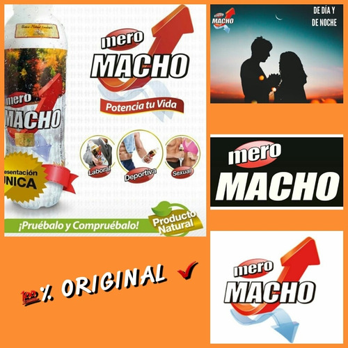 Imagen 1 de 6 de Mero Macho - Jarabe Potenciador Sexual.