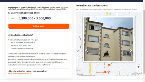 Departamento En Venta Jesus Del Monte, Residencial Los Yakis. Trato Directo