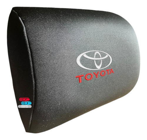 Par De Cojines Almohadillas Logo Toyota Rush 2020 Negro
