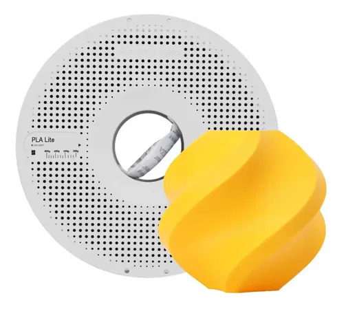 Filamento Pla Lite Bambu Lab 3d Amarelo Girassol 1 Kg