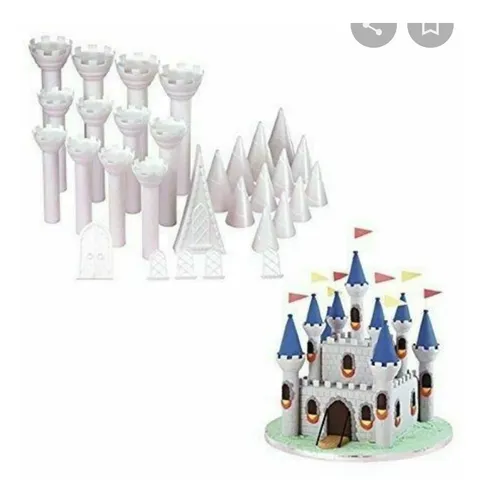 Castle Cake Set Wilton (Usado)