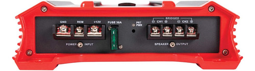 Amplificador P/ Coche Crunch, 2 Canales, 2-4 Ohms, 2000w Max
