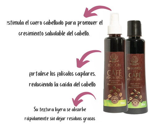 Kit Anticaida Crecepelo Cafe He - mL a $229