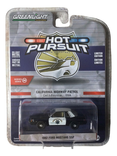 Greenlight Hot Pursuit S36 1982 Mustang California Highway