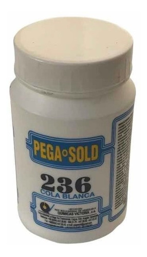 Imagen 4 de 4 de Cola Blanca 1/4 Galón Pega Sold 236 Para Madera Cartón Anime