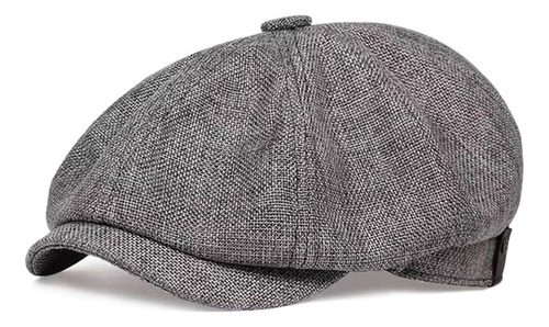 Gorra De Boina Clásica De Algodón Y Cáñamo Para Hombre, Gorr