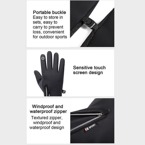 Guantes Calefactables Eléctricos Manoplas De Pesca Impermeab