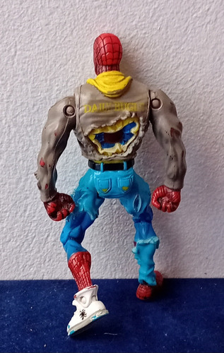 Figura De Spiderman Street Warrior 1999 Toy Biz 14 Cm (Usado)