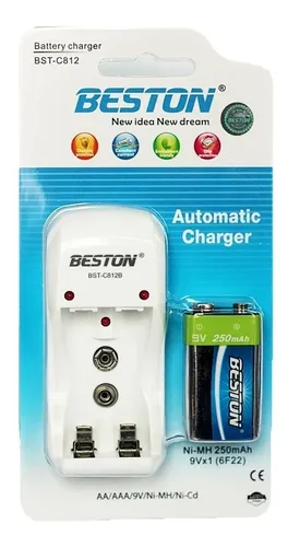 Cargador De Pilas Aa Aaa Y Baterías 9 Volt Cargador De Pilas Aa Aaa Y Baterías 9 Volt