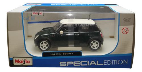 Maisto Special Edition 1:24 Mini Cooper Verde