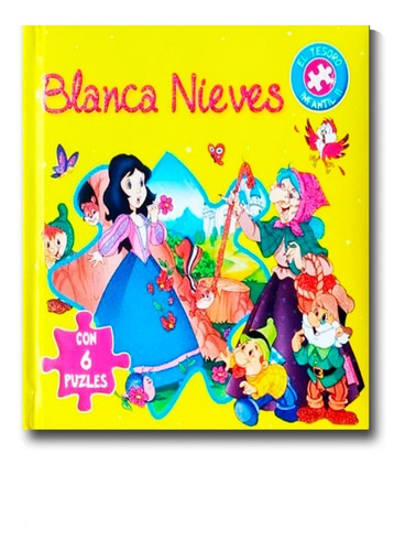 Blanca Nieves Rompecabezas Libro Físico