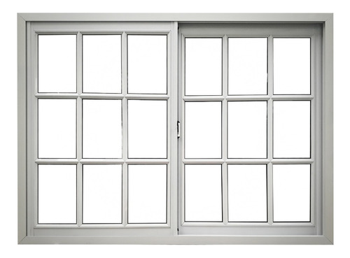 Ventana 150x110 Vidrio Repartido Aluminio Blanco !!!!!