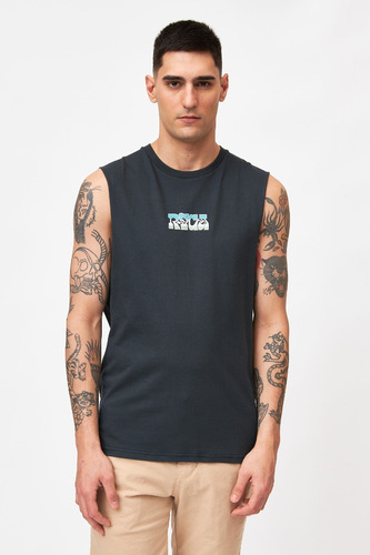 Musculosa Hombre Rvca Resort Technica