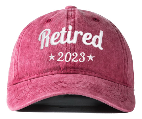 Giavuwn Retired Since 2023 Hat, Gorra De Béisbol Bordada De 