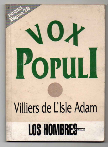 Vox Populi Villiers - L'isle Adam Antiguo (i)