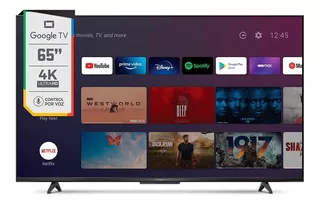 Smart Tv 65 Hitachi Le654ksmart24 Android Google 4k Oficial