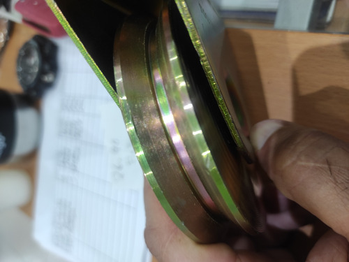 Rueda Roldana Para Porton 3 Pulgadas C/base Y Canal En V