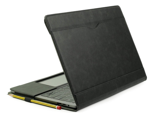 Funda Macbook Pro De 13 Pulgadas Estilo Libro Negro