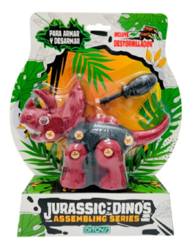 Dinosaurio Para Armar Jurassic Dino Assembling Series 2500