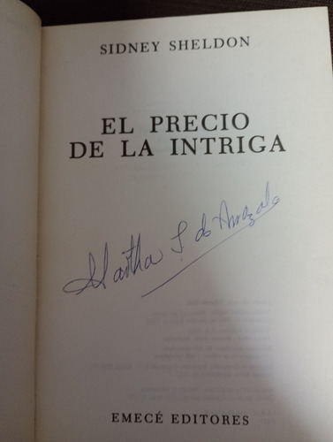 El Precio De La Intriga (Usado)