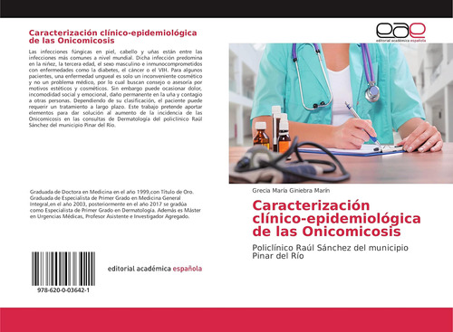 Libro: Caracterización Clínico-epidemiológica De Las Onicomi
