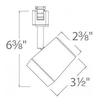 Wac Lighting H-7011-930-wt Cabeza Led Oculux Con Ajuste De H